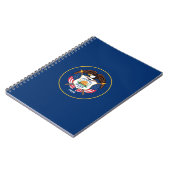 Staatsvlag van Utah Notitieboek (Linkerzijde)