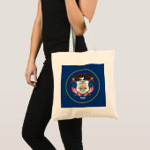 Staatsvlag van Utah Tote Bag (Voorkant (product))