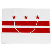 Staatsvlag van Washington DC Groot Cadeauzakje (Voorkant)