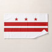 Staatsvlag van Washington DC Handdoek (Handdoek)
