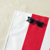 Staatsvlag van Washington DC Strandlaken (In situ)