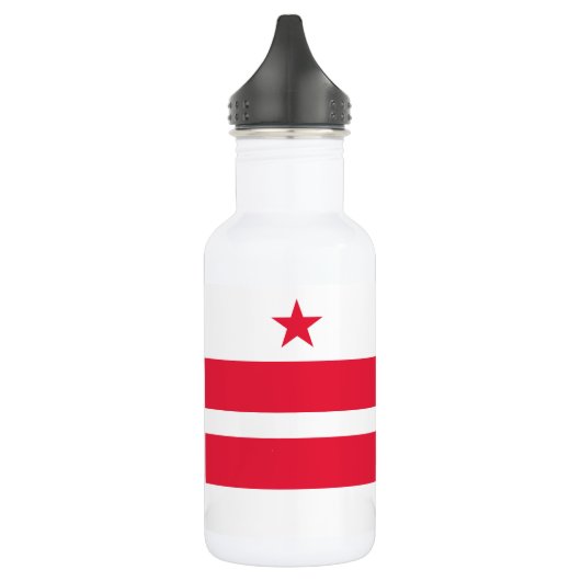 Staatsvlag van Washington DC Waterfles (Links)