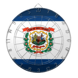 Staatsvlag van West Virginia Dartbord