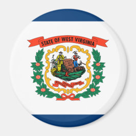 Staatsvlag van West Virginia Magneet