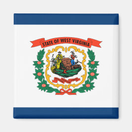 Staatsvlag van West Virginia Magneet