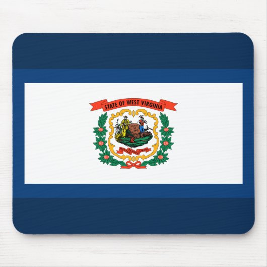 Staatsvlag van West Virginia Muismat (Voorkant)