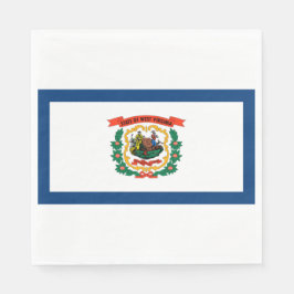 Staatsvlag van West Virginia Servet