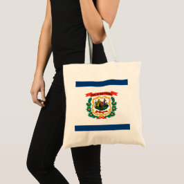 Staatsvlag van West Virginia Tote Bag
