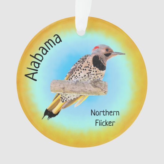 Staatsvogel van Alabama Ornament (voorkant)