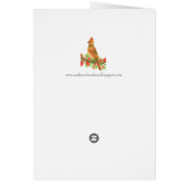 Staatsvogel van de zwarte ohio (Achterkant)