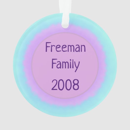 Staatsvogel van Tennessee Ornament (achterkant)