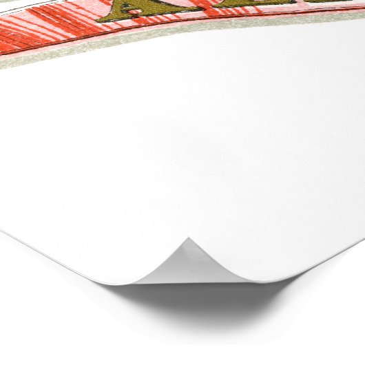 staatswapen van Alabama Poster (Hoek)