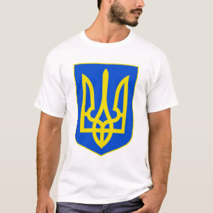 Staatswapen van Oekraïne Gouden Driehoek Kunstobje T-shirt