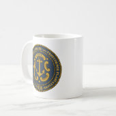 Staatswapen van Rhode Island Koffiemok (Voorkant links)
