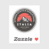 Staatsweg 163 Amalfitana italiaanse wegen Sticker (Vel)