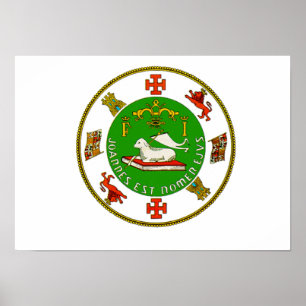 Staatszegel Puerto Rico Poster