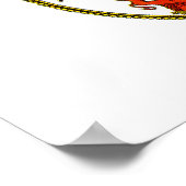 Staatszegel Puerto Rico Poster (Hoek)