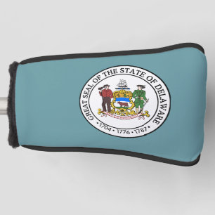 Staatszegel van Delaware Golfheadcover