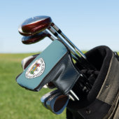 Staatszegel van Delaware Golfheadcover (Insitu)