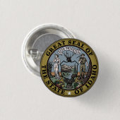 Staatszegel van Idaho Ronde Button 3,2 Cm (Voorkant /achterkant)