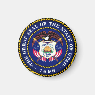 Staatszegel van Utah Magneet
