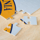 Staatzegel van Californië. Legpuzzel (Zijkant)