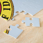 Staatzegel van Idaho. Legpuzzel (Zijkant)