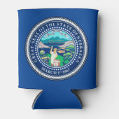 Staatzegel van Nebraska Blikjeskoeler (Voorkant)