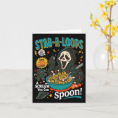 Stab-a-loops Horror Cereal Box Halloween Killer Ba Kaart (Gele Bloem)