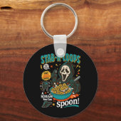 Stab-a-loops Horror Cereal Box Halloween Killer Ba Sleutelhanger (Voorkant)