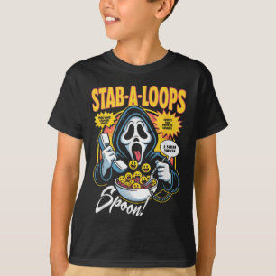 Stab-a-loops Horror Graanreep Box Halloween T-shirt