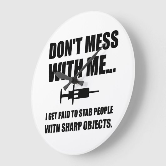 Stab spuit Medisch Grote Klok (Hoek)