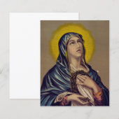 Stabat Mater Onze Lieve Vrouw van Smarten Devotion (Voorkant / Achterkant)
