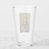 Stabat Mater Onze Lieve Vrouw van Smarten Devotion Glas (Achterkant)