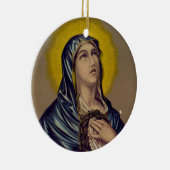 Stabat Mater Onze Lieve Vrouw van Smarten Devotion Keramisch Ornament (Rechts)