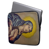 Stabat Mater Onze-Lieve-Vrouw van Smarten Devotion Laptop Sleeve (Voorkant Links)
