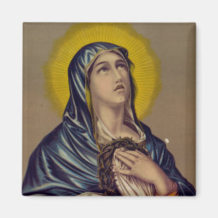 Stabat Mater Onze Lieve Vrouw van Smarten Devotion Magneet