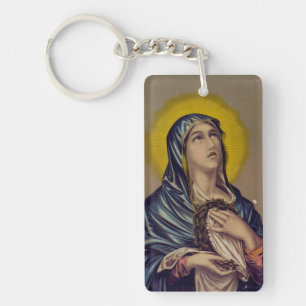 Stabat Mater Onze Lieve Vrouw van Smarten Devotion Sleutelhanger