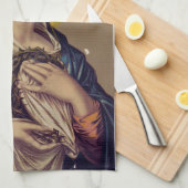 Stabat Mater Onze Lieve Vrouw van Smarten Devotion Theedoek (Quarter Fold)
