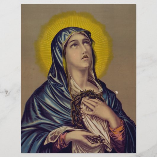 Stabat Mater Onze-Lieve-Vrouw van Smarten Flyer (Voorkant)