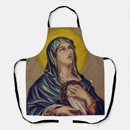 Stabat Mater Onze-Lieve-Vrouw van Smarten Schort (Voorkant)