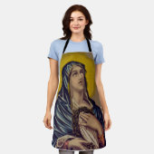 Stabat Mater Onze-Lieve-Vrouw van Smarten Schort (Gedragen)