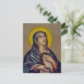 Stabat Mater Onze Lieve Vrouw van Verdriet Briefkaart (Staand voorkant)