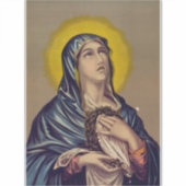 Stabat Mater Onze Lieve Vrouw van Verdriet Sticker (Voorkant)