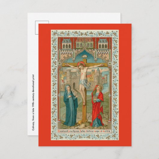 Stabat Mater (SAU 22) Stijl 1 Briefkaart (Voorkant / Achterkant)