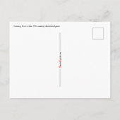 Stabat Mater (SAU 22) Stijl 1 Briefkaart (Achterkant)