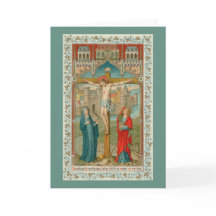 Stabat Mater (SAU 22) Stijl 1 leeg Wenskaart