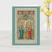 Stabat Mater (SAU 22) Stijl 1 leeg Wenskaart Kaart (Gele Bloem)