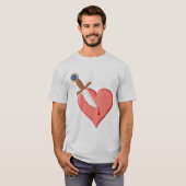 Stabbed Heart T-shirt (Voorkant volledig)