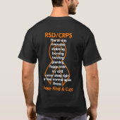 Stabbing Burning Twisting...RSD/CRPS T-shirt (Achterkant)